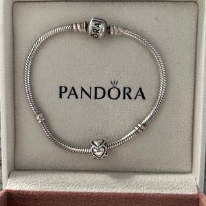 Pandora Sterling Silver Heart Charm